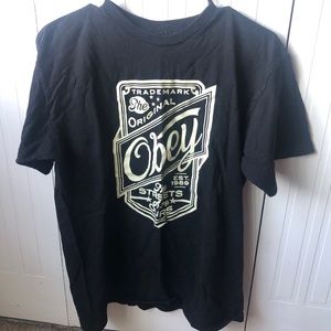 Black OBEY t-shirt